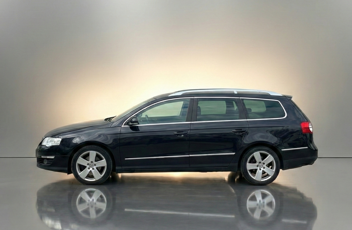 Car parked in front of a modern building during a sunny day in Ulcinj